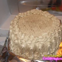 Mocha cake just like Goldilocks!